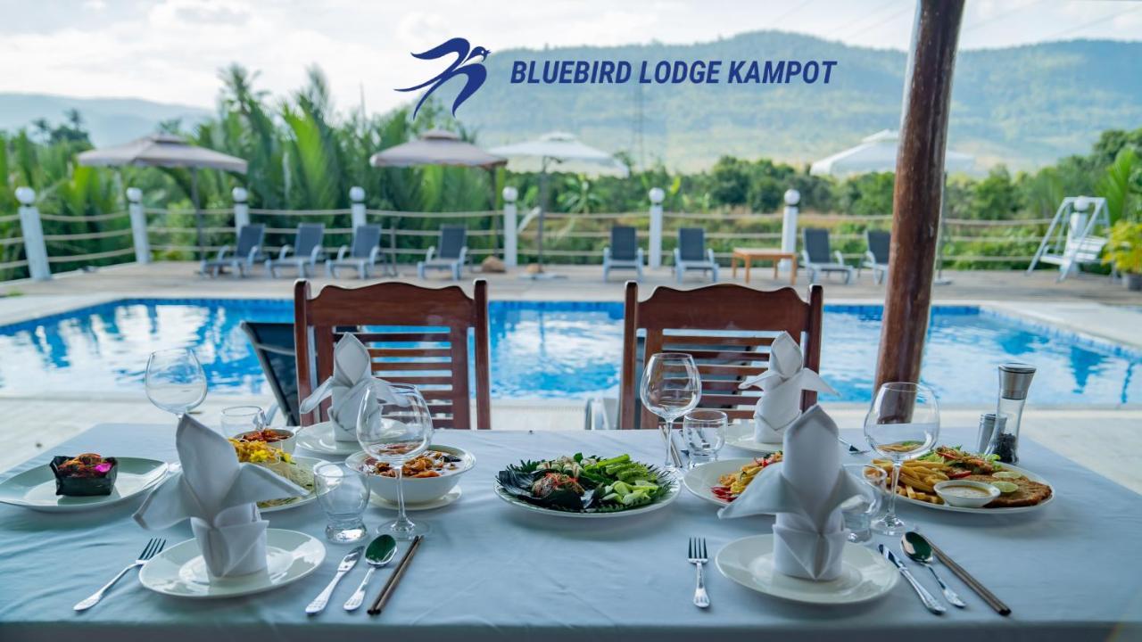 Bluebird Lodge Kampot Exterior foto